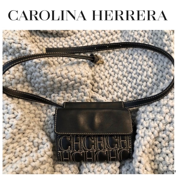 CH Carolina Herrera Designer Belt Bag Fanny Pack - Picture 1 of 7